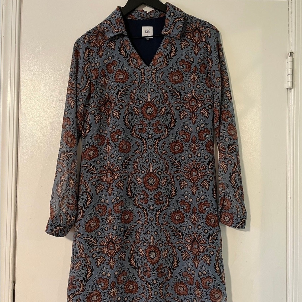 Cabi Womens Provincial Floral Dress XS 3295